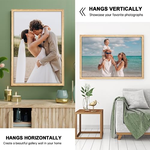13x19 Picture Frame, Poster Frame, Home Decor Natural Gallery
